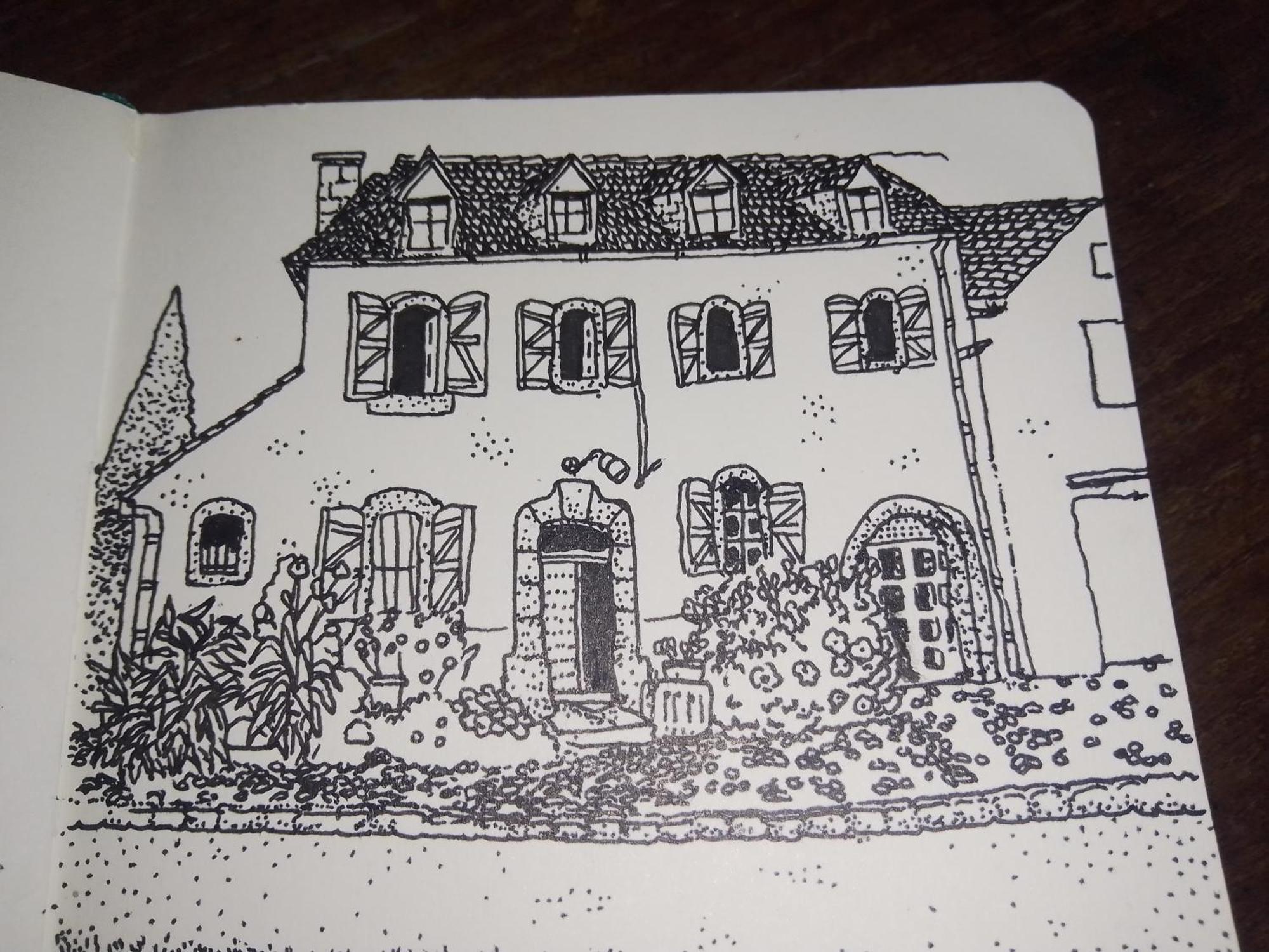 Gite Maison Chourrist Capbis Esterno foto